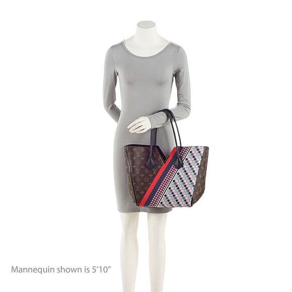 Louis Vuitton Monogram Canvas Calf Leather Kimono Tote - Picture 5 of 15